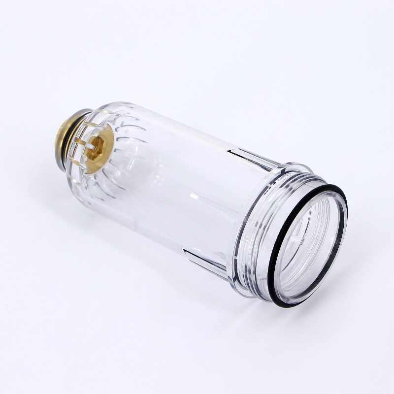 Колба пластиковая для фильтра с манометром TIEMME 1"1/4-1 0400009 - Вид №1