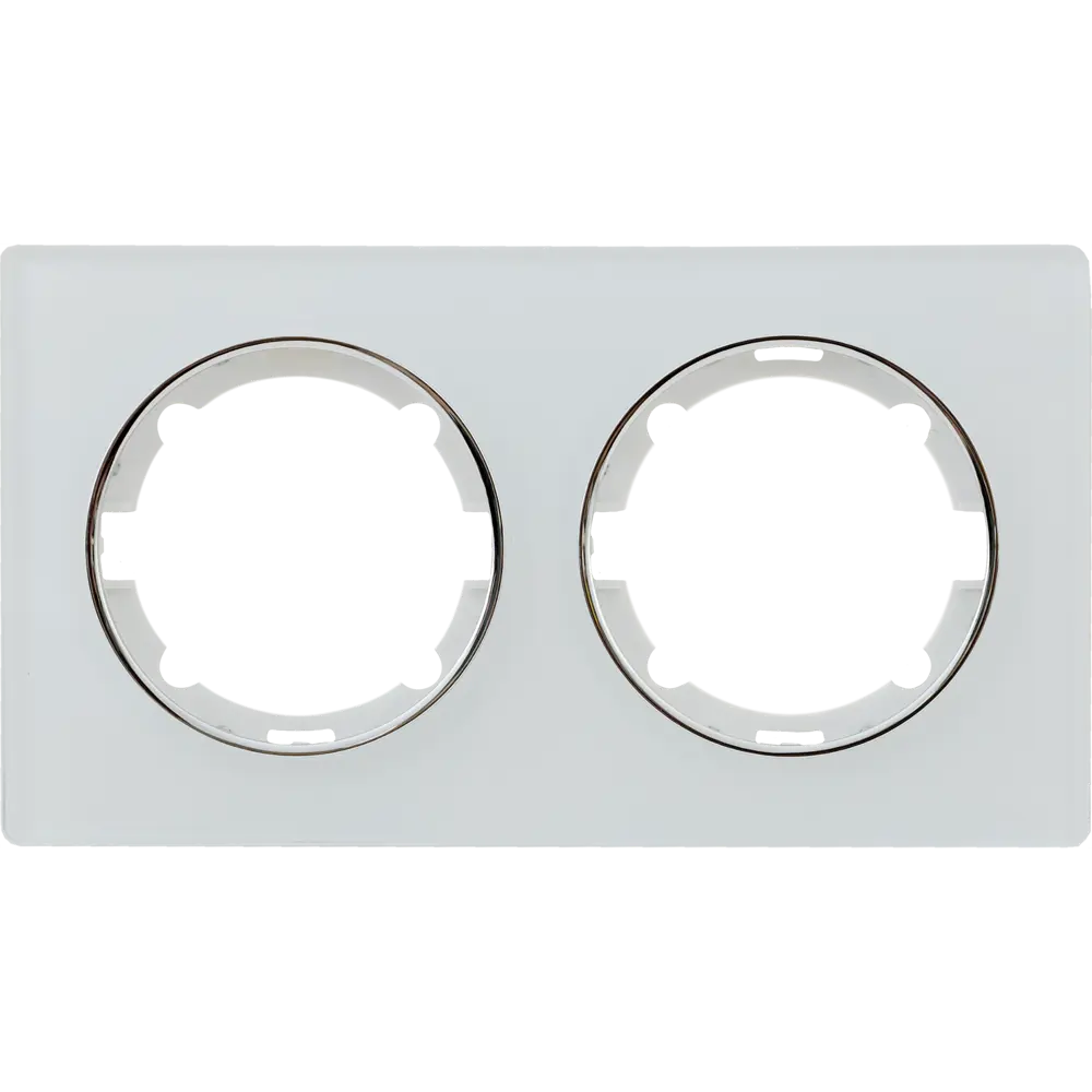 ONEKEYELECTRO - Двойная стеклянная рамка для розеток и выключателей в современном стиле 82838522 Florence STLM-0036853