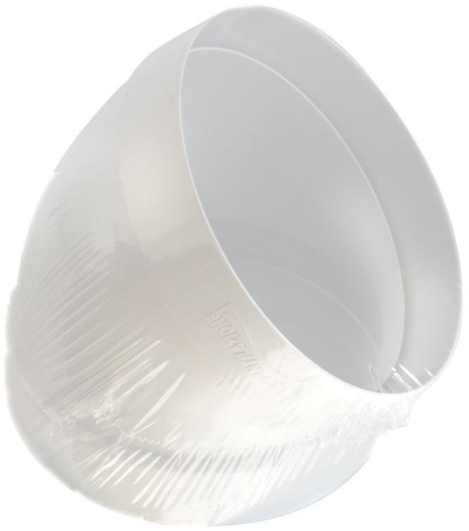 First Corporation Изгиб на 45 ° в абс для круглых труб La ventilazione sun-id-1457499 - Вид №2