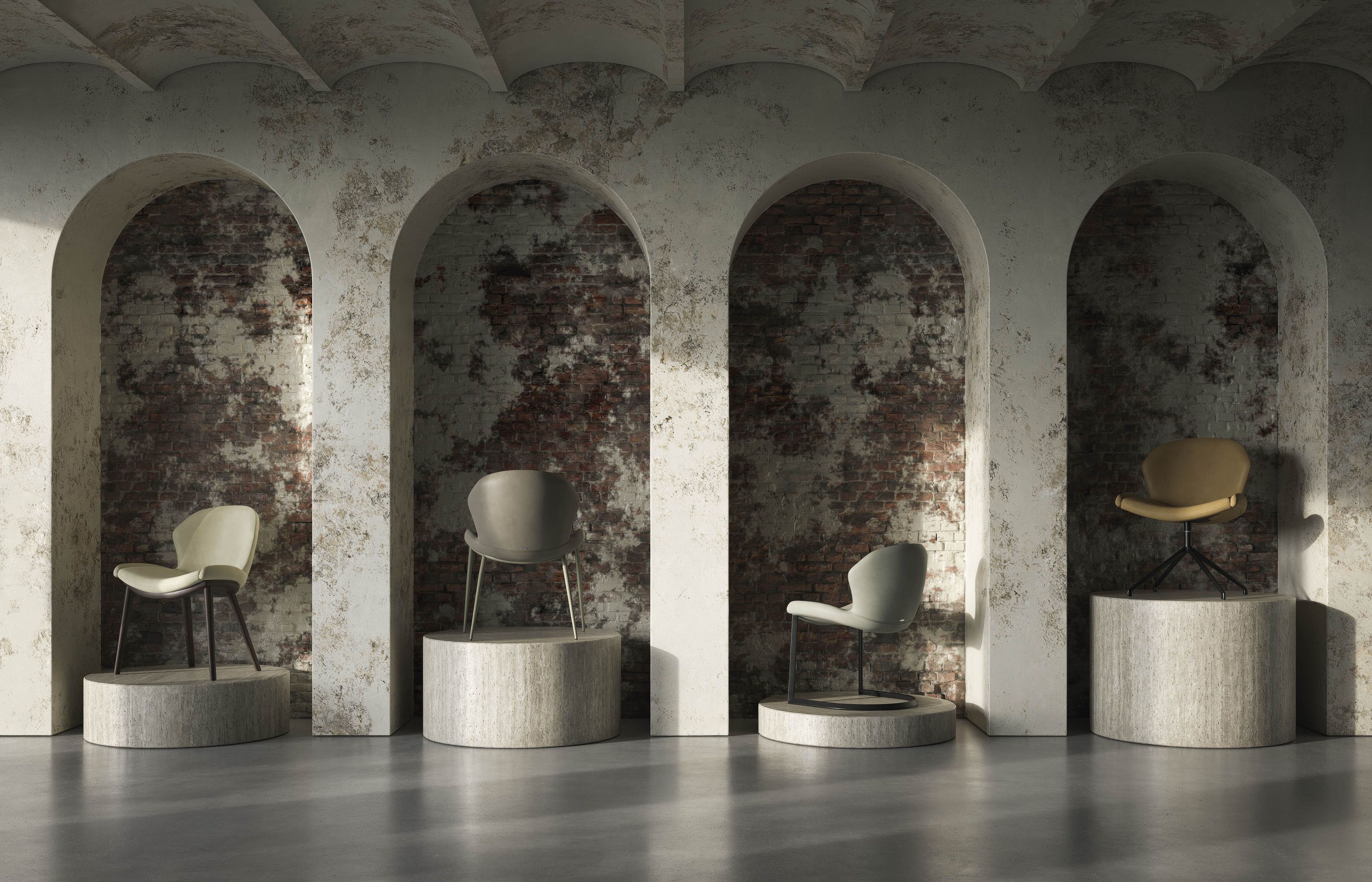 Кожаный стул Cattelan italia Rachel ARCH-00122968 - Вид №3