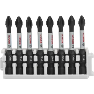 Бита ударная крестовая Bosch Impact Control 2608522330 PH2x50 мм, 8 шт.