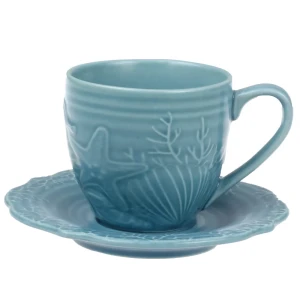 91849310 Чайный набор 130 мл Marine World Collection Myatashop фарфор цвет синий STLM-1394986