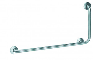BAD090CS Поручень под углом 90º с матовым покрытием mediclinics