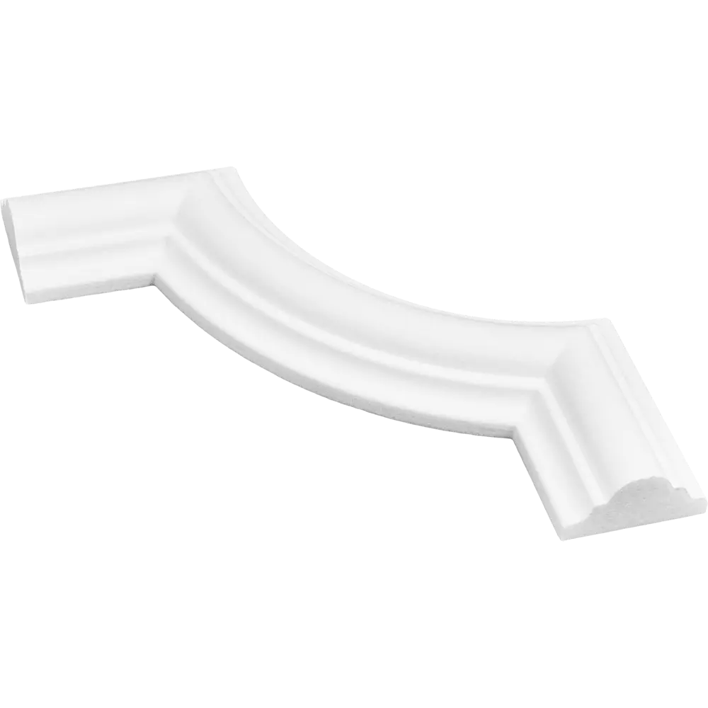 Уголок декоративный для потолочного плинтуса NMC C100-C1 белый 4 шт 89342761 STLM-0812022 - Вид №2