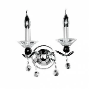 Бра Spot Light Nostra 9013228 SPOT LIGHT СВЕЧА 109482 Прозрачный;серебро