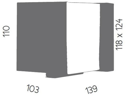 Aromas del Campo Настенный светильник из опалового стекла Zen A1180 - Вид №2