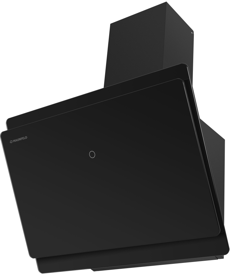 GRAMMY 60 GLASS Black Вытяжка grammy 60 черное стекло/ • тип: настенная• цвет: черный• управление: сенсорное• ширина, мм: 600• полная потребляемая мощность, вт: 190• количество скоростей: 3• максимальная производительность, м3/ч: 750• диаметр воздуховода Santreyd  - Вид №1