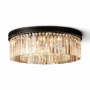 Потолочный светильник Odeon 10B/P black/clear от Delight Collection KR0387C-10B/P/clear DELIGHT COLLECTION ДИЗАЙНЕРСКИЕ 244409 Прозрачный;черный