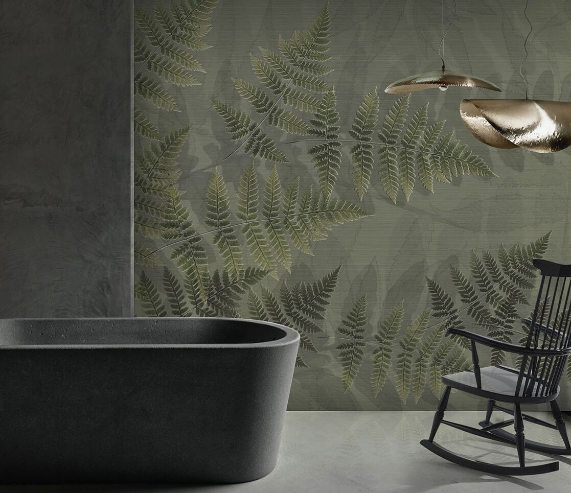 Обои с рисунком N.O.W. Edizioni NATURE / SHADOW FERN ARCH-00082687 - Вид №1