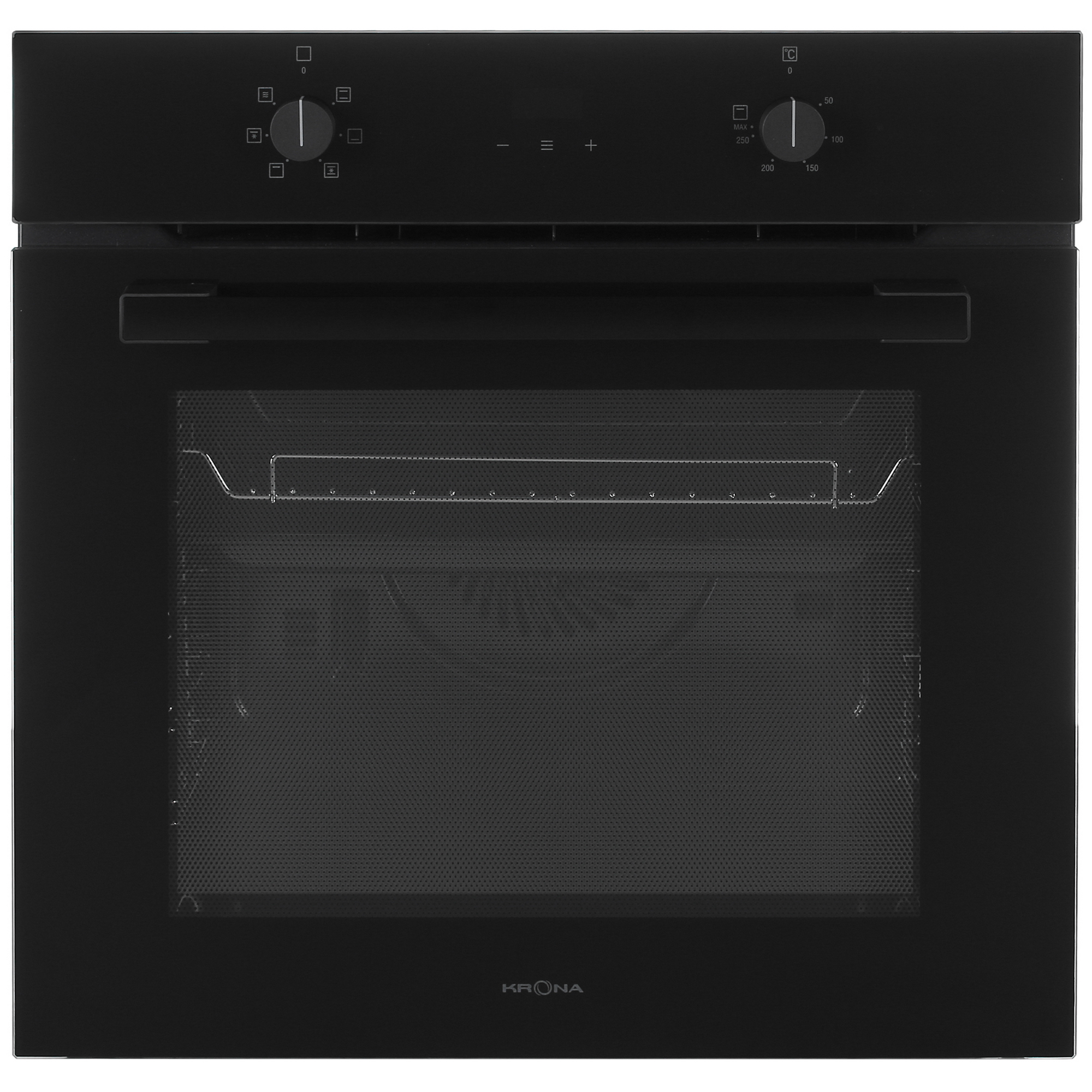 5360854 Электрический духовой шкаф KRONA MAGNETE 60 BL/BL черный KRONA1 STDN-0043097