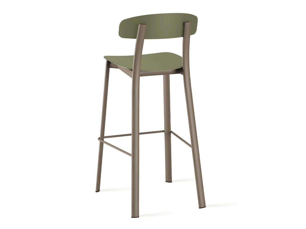 Высокий стул из полипропилена со спинкой Infiniti Feluca ARCH-00116572 - Вид №2