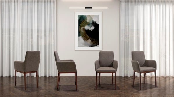 Мягкий тканевый стул с подлокотниками animovel Ньюпорт ARCH-00048096