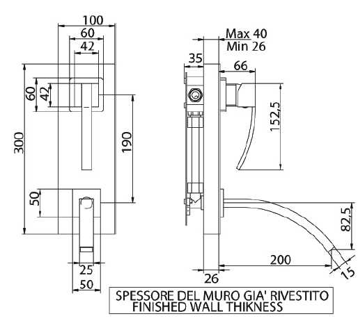 771220SN00 Смеситель Bandini Seta Santreyd - Вид №2