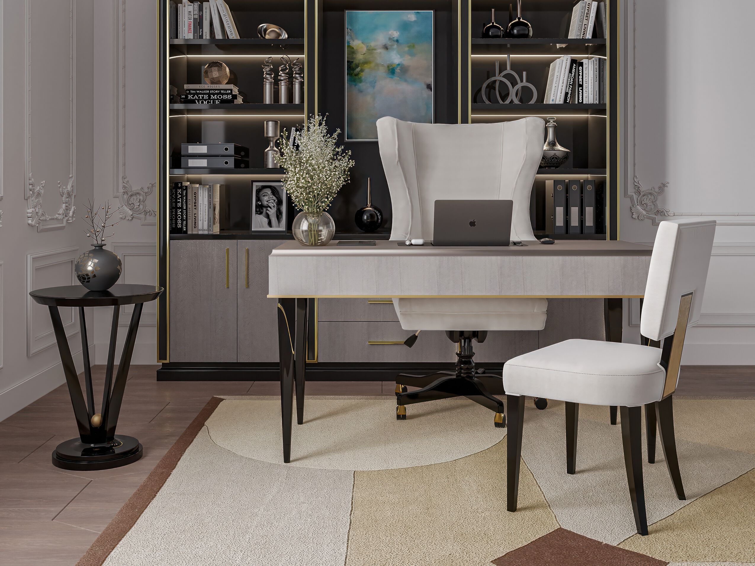 Деревянный прямоугольный стол с ящиками GUERRA VANNI Studio Privè ARCH-00123592 - Вид №2