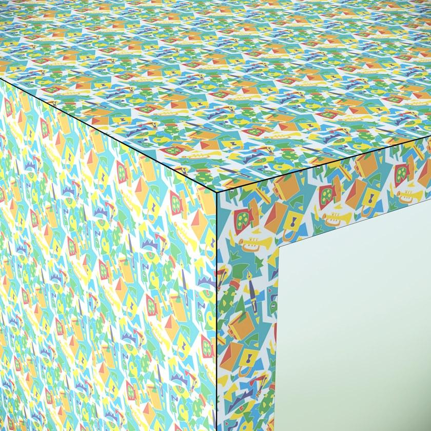 De Rosso Прямоугольный стол из ламината hpl Limited edition sun-id-1486976 - Вид №1