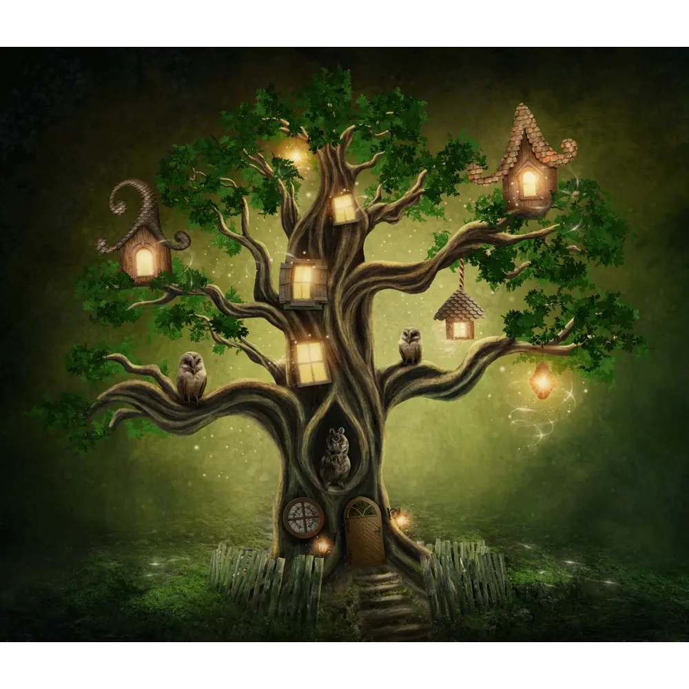 Фотообои «Чудо-дерево», флизелиновые, 300x260 см, W514012 82283305 STLM-2211692 Concept