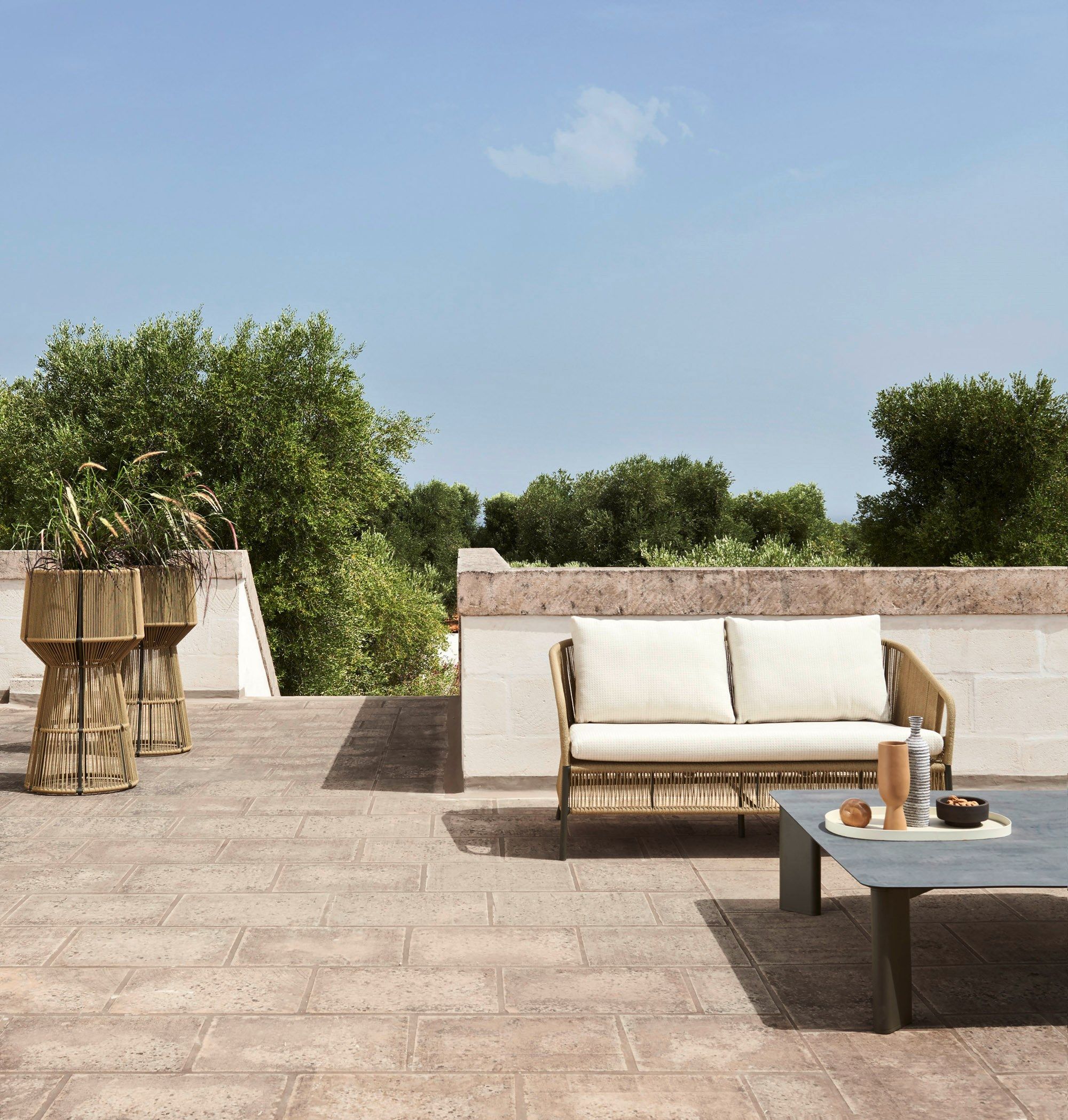 2-местный диван из синтетического волокна Varaschin Cricket ARCH-00129756 - Вид №3