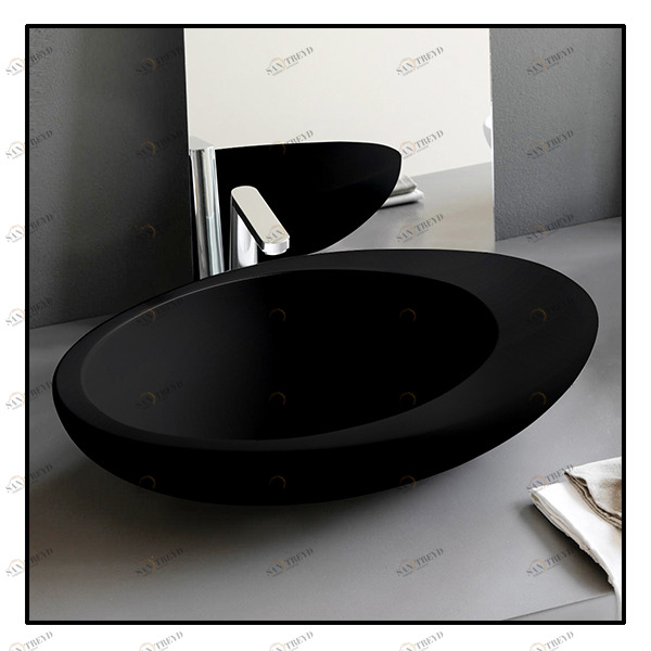 LGLA60N Накладная раковина на столешницу  овальная Ceramica Cielo 