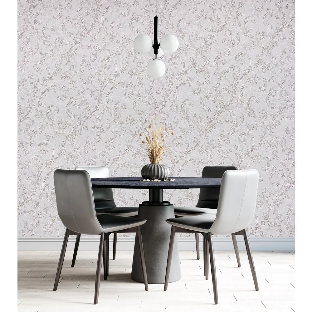 Обои флизелиновые Startdeco Магдалена серые 1.06 м 989322 STLM-2088630 - Вид №2