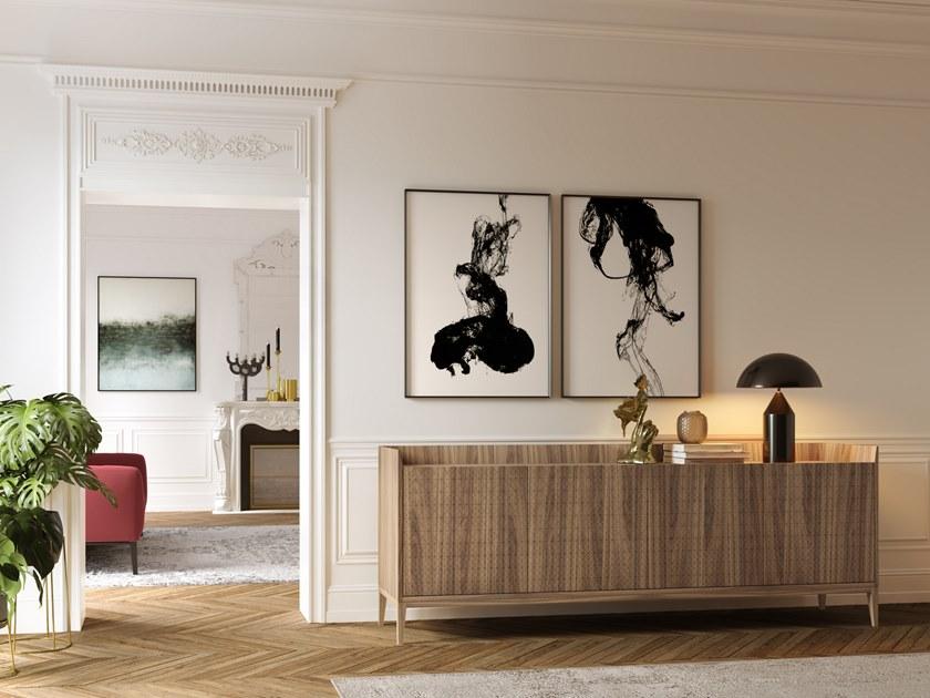 Barba design Буфет из орехового дерева с распашными дверцами Trame 70.c1 - 58.a1 - Вид №2