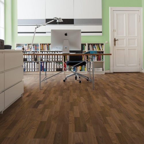 Паркетная доска Haro 4000 Series Top connect Орех американский Натур (Гладкая) 2200х180 мм 523812 - Вид №4