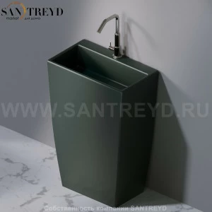 L115143 Напольная раковина стоящая прямоугольная A. e T. Italia Tower