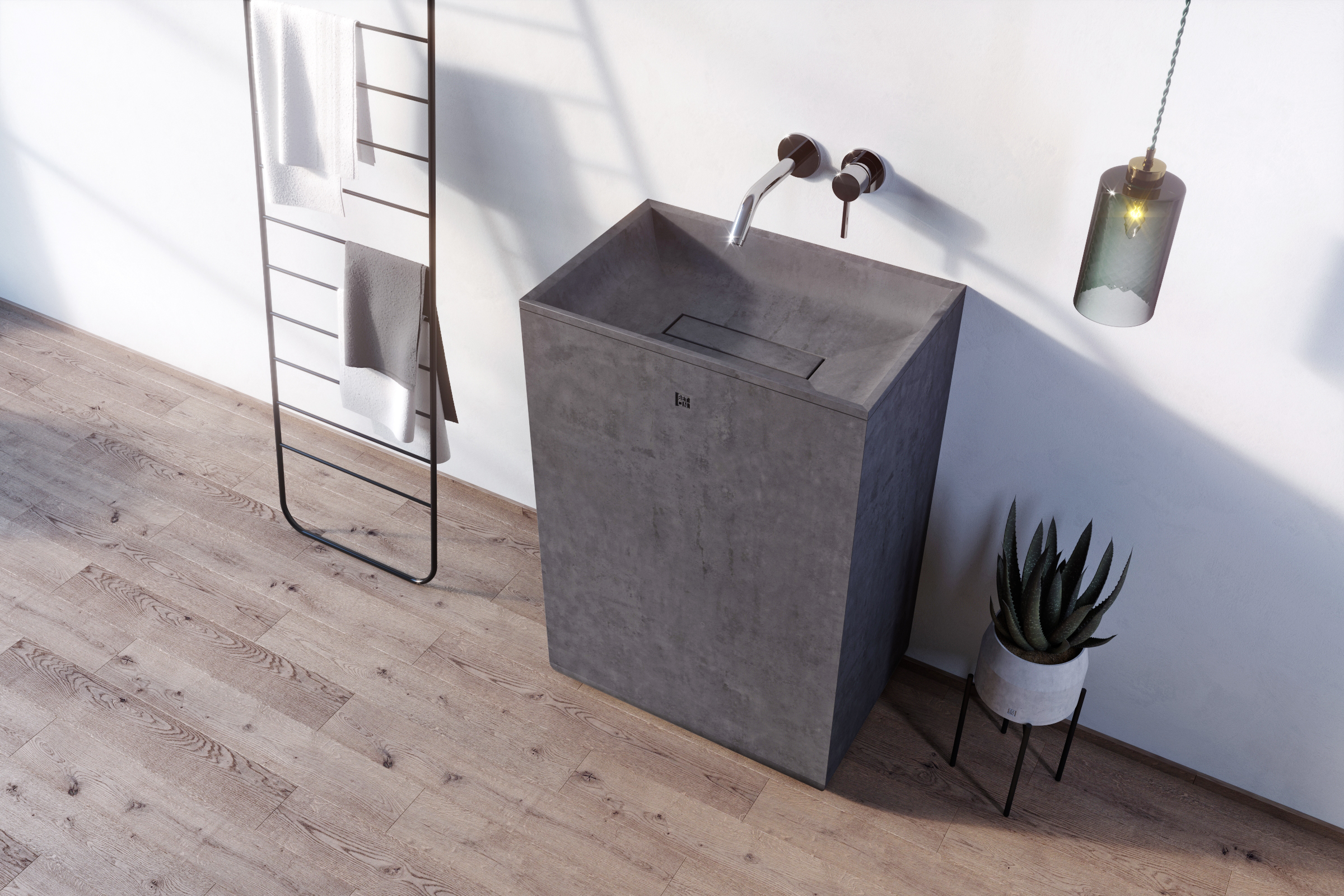 WВ-609 Раковина из бетона WB-609 BET-ON BetOn  - Вид №5