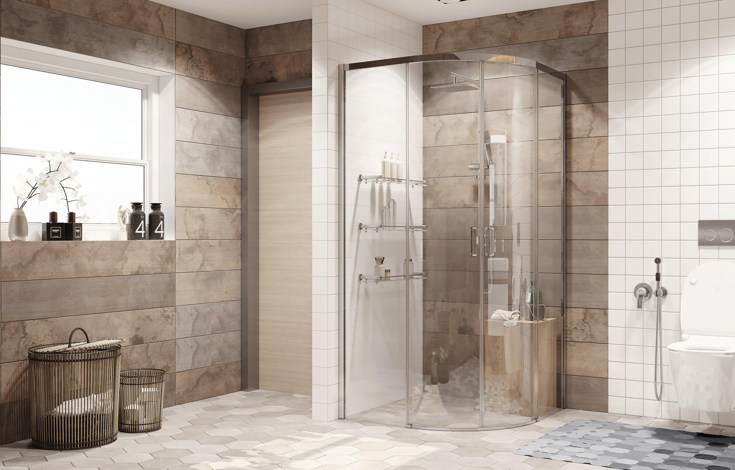 Душевое ограждение Ambassador Queen 11011102 (1000x1000x2000), 1 место - Вид №1