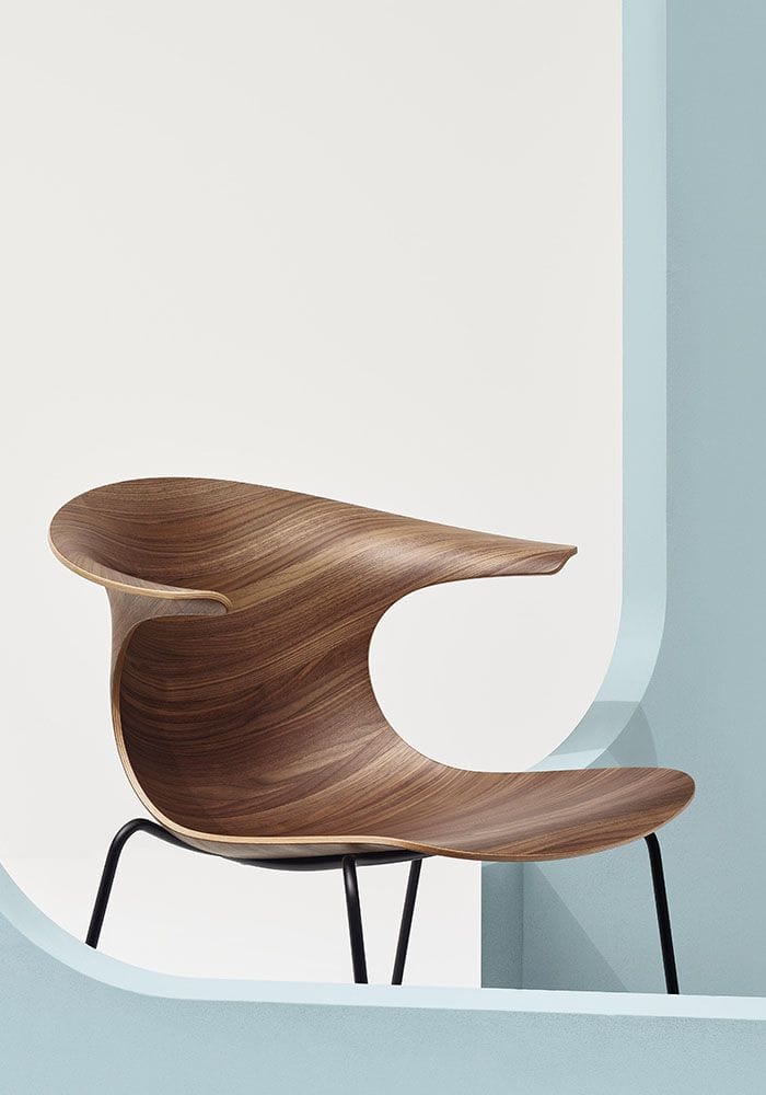 Деревянный стул с подлокотниками Infiniti Loop 3D Wood ARCH-00072783 - Вид №2