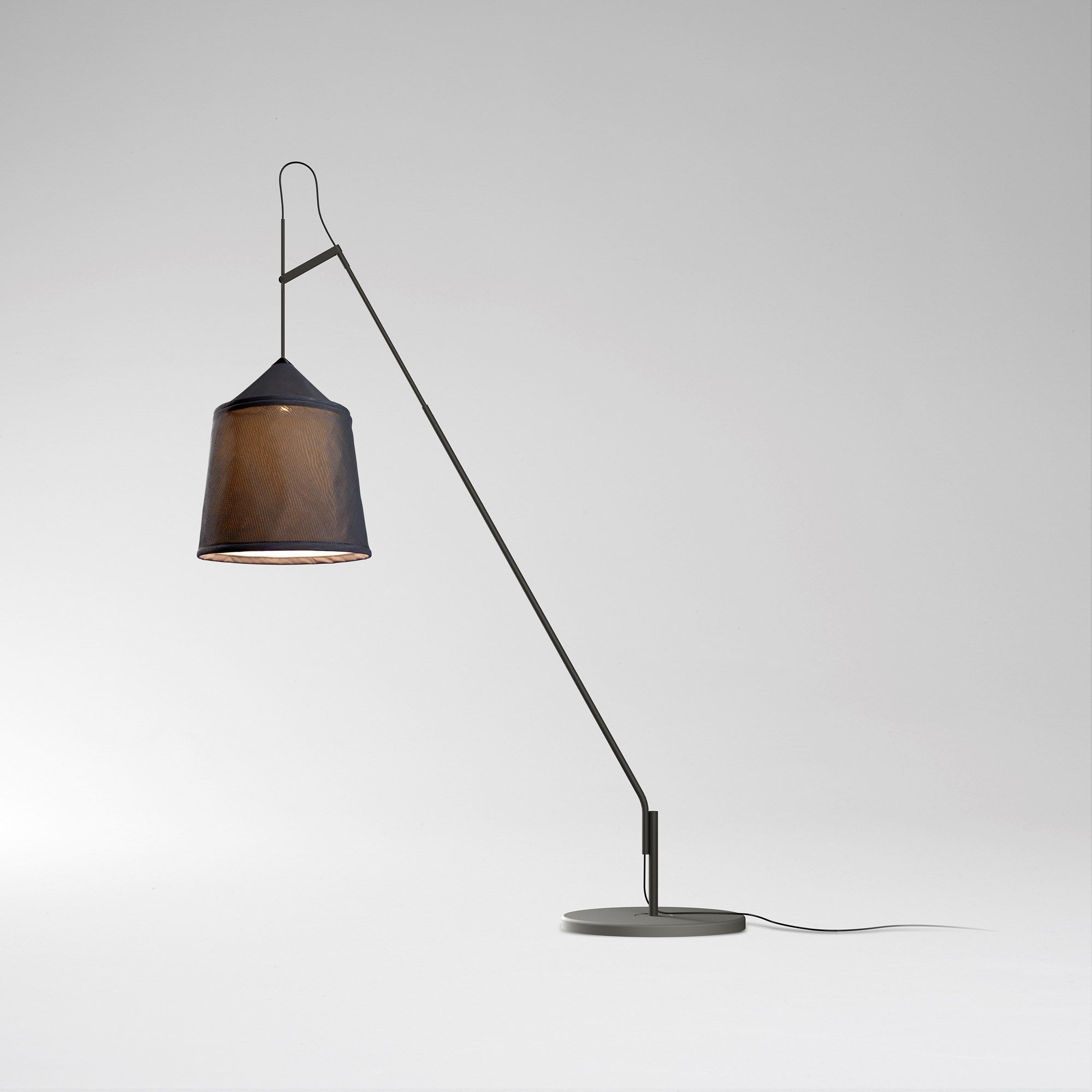 Напольная лампа из нержавеющей стали и текстилена Marset Jaima ARCH-00132175 - Вид №11