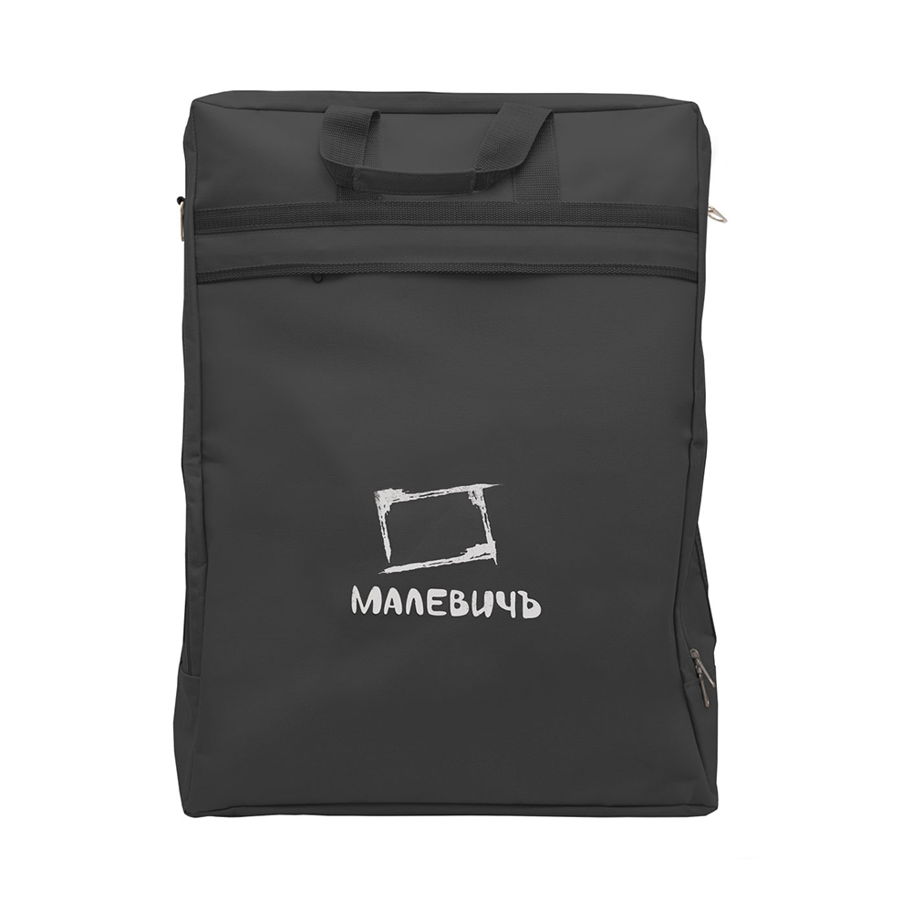 195081 Сумка для этюдника МЛ-12 46х58х18 см Черная Малевичъ 