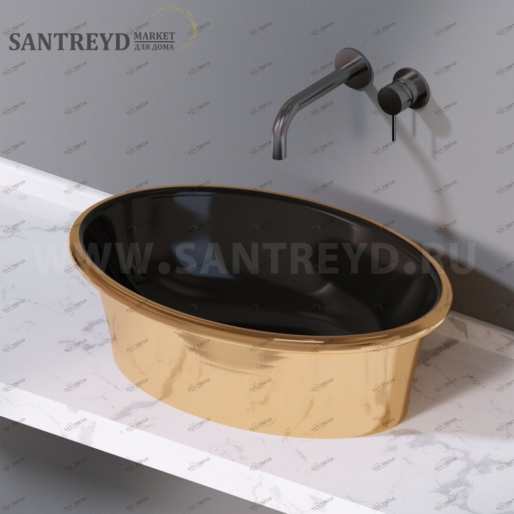 L491252 Накладная раковина на столешницу  овальная A. e T. Italia PRINCESS AeT ITALIA