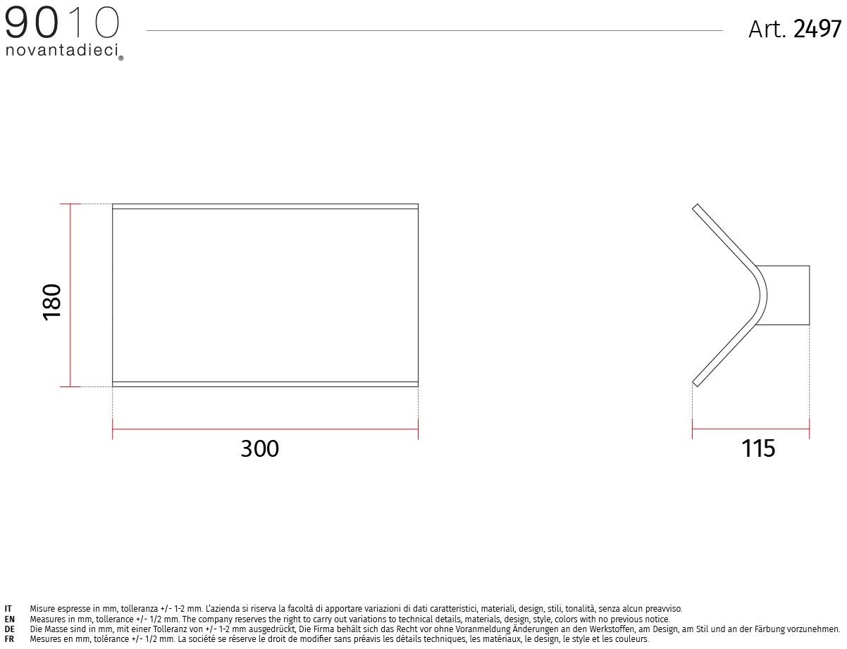 9010 novantadieci Аппликация светодиода из cristaly®  2497  - Вид №4