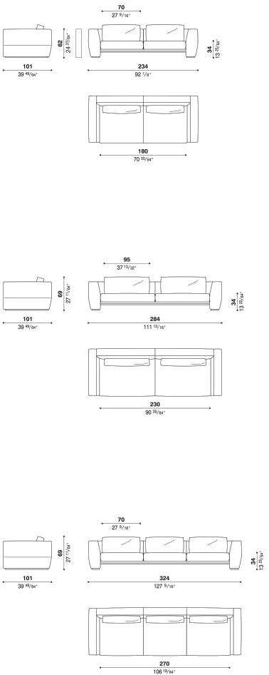 ACERBIS Кожаный диван sun-id-1391296 - Вид №6