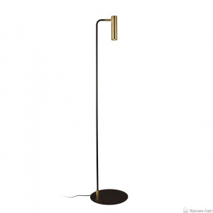 Aromas P1194 matt black/matt brass торшер