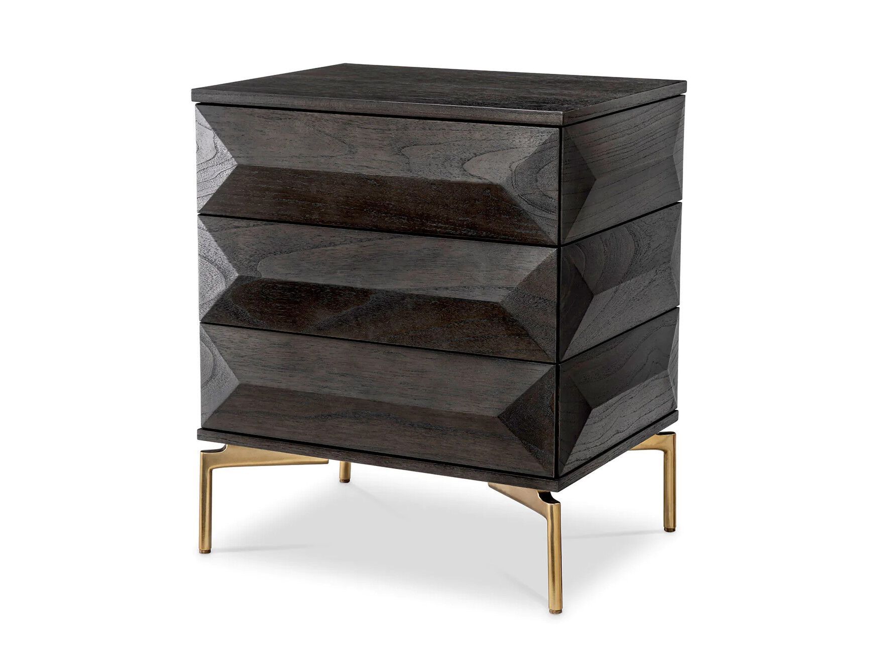 Деревянная тумбочка с ящиками Eichholtz Денвер ARCH-00064841