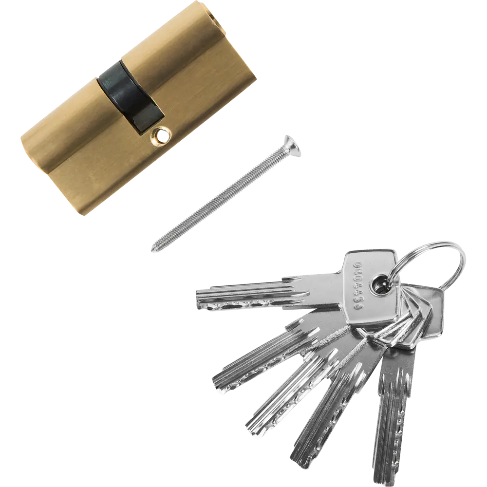 Цилиндр дверной Standers TTBL1-3535 с защитой от взлома, латунь золотистая 82625299 STLM-0900605 - Вид №1