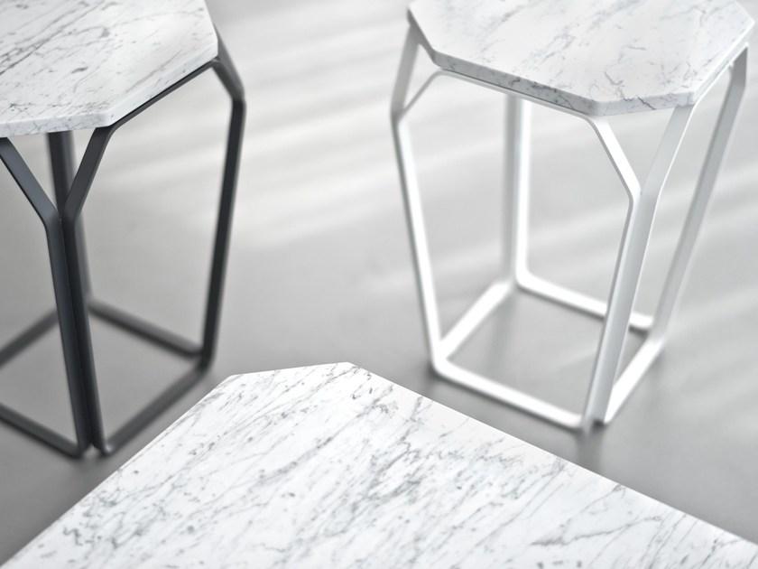 MEMEDESIGN Приставной столик из каррарского мрамора по контракту Tray sun-id-1485574 - Вид №3