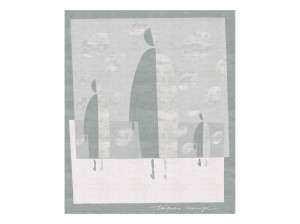 Прямоугольный ковер ручной работы