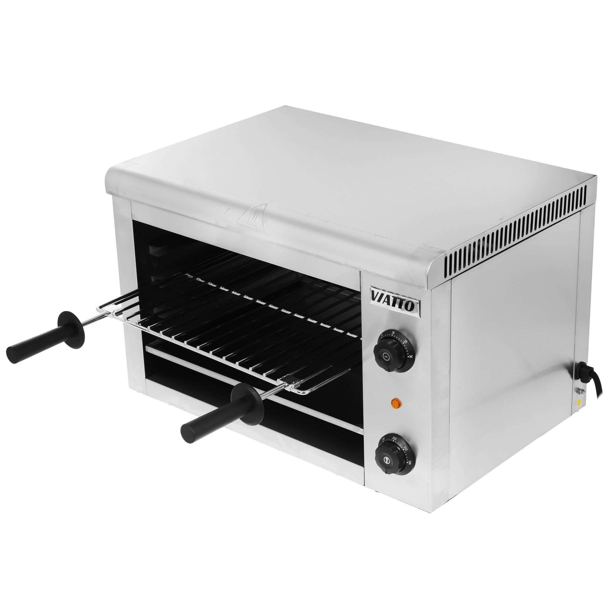 9076773 Гриль-саламандра Viatto HES-938 серый STDN-0057972 - Вид №3