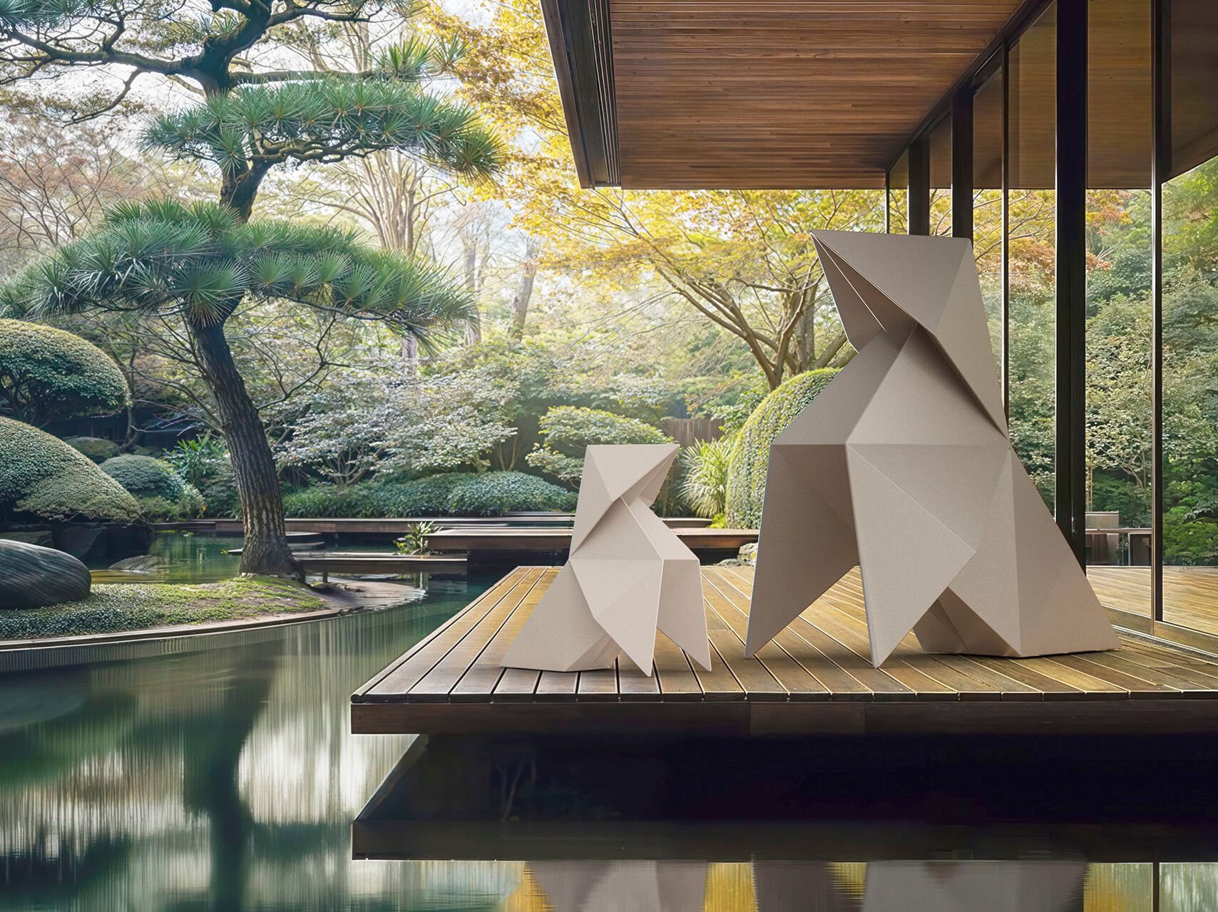 Скульптура Vondom оригами ARCH-00063287 - Вид №2