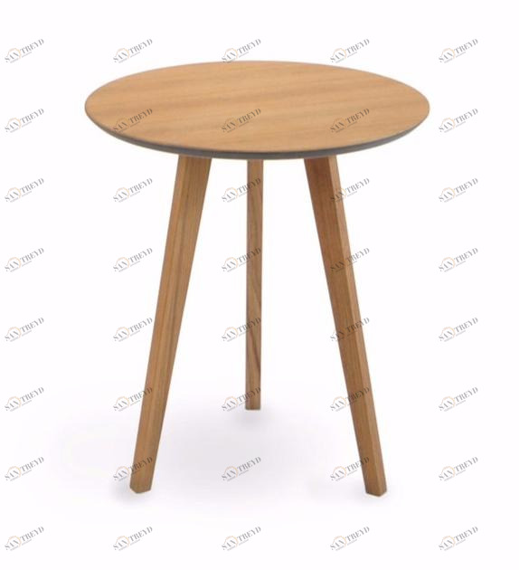 FISCHER MÖBEL Круглый деревянный столик для сада Atlantic sun-id-1456140