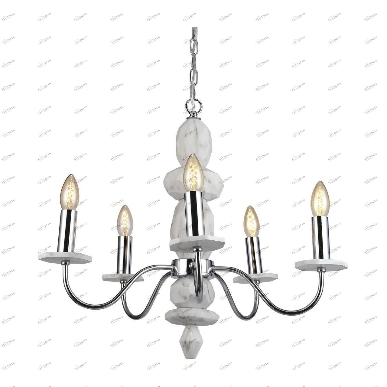Подвесная люстра Arte Lamp A6062LM-5WH ARTE LAMP ДИЗАЙНЕРСКИЕ 187653 Белый 