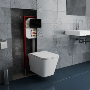 92040932 Комплект BAUEDGE NEO45700-OWLT190403-Q00011 6 в 1: инсталляция 45, унитаз OWL Vatter Ruta-H mini 49x34, быстросъёмное си STLM-1356453
