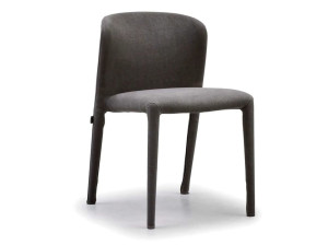 Штабелируемый кожаный мягкий стул