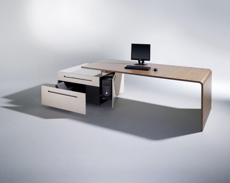 RENZ Прямоугольный письменный стол из дерева Lane sun-id-1412643 - Вид №1