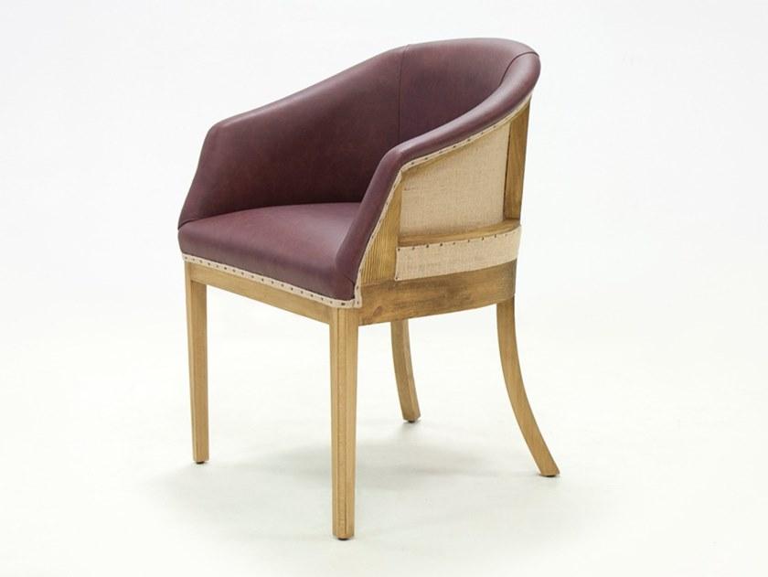 CREARTE COLLECTIONS Мягкое кожаное кресло с подлокотниками Girona essence 11 - Вид №1