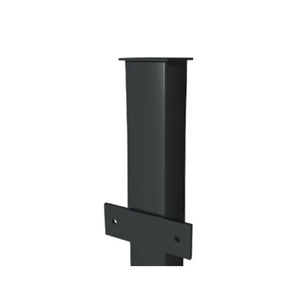 Столб с планками 40x40 мм 3 м металл черный Santreyd STLM-2172477