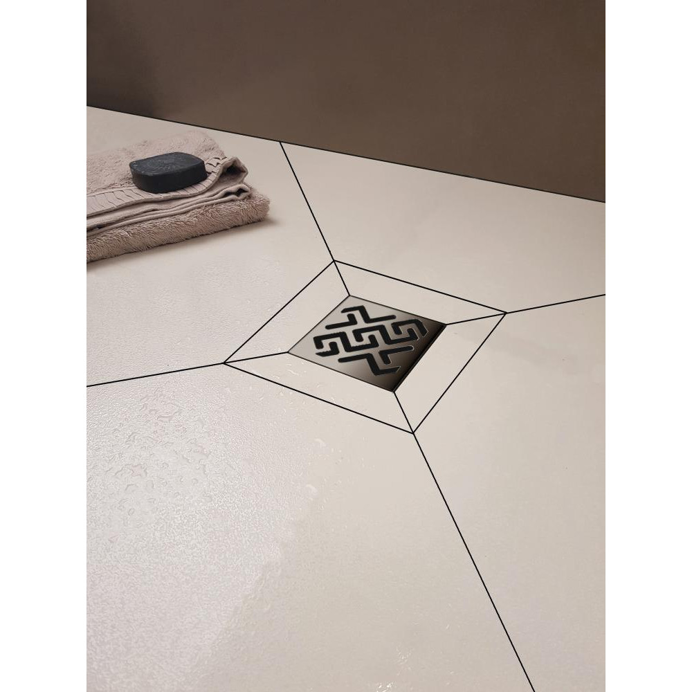 090160 Трап водосток PLATZ Antik 100х100  Berges PLATZ Antik  - Вид №1