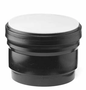 SANIT 03107000000 Раструбные гнездо, PE-стекание, с прокладкой, стопорное кольцо и колпачок